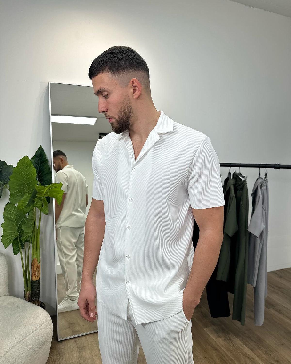 Ensemble Namaskar Blanc