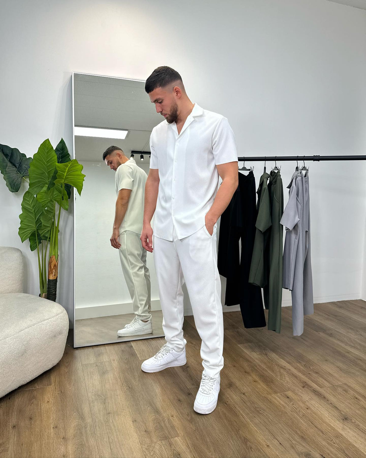 Ensemble Namaskar Blanc
