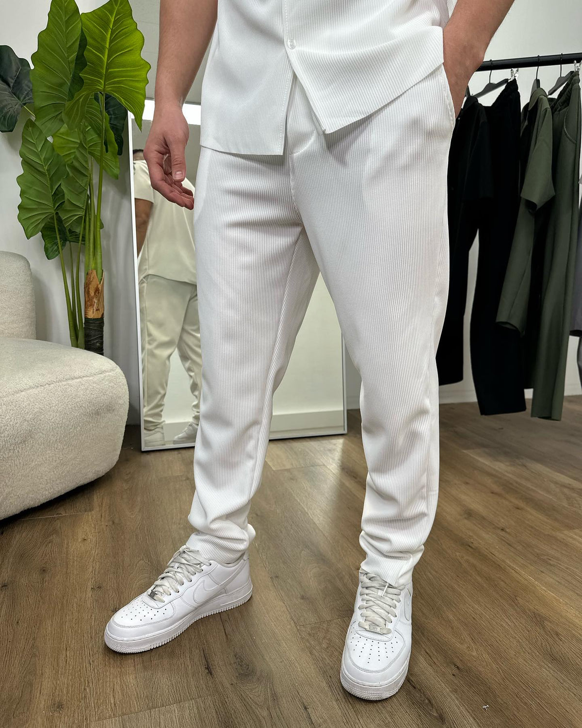 Ensemble Namaskar Blanc