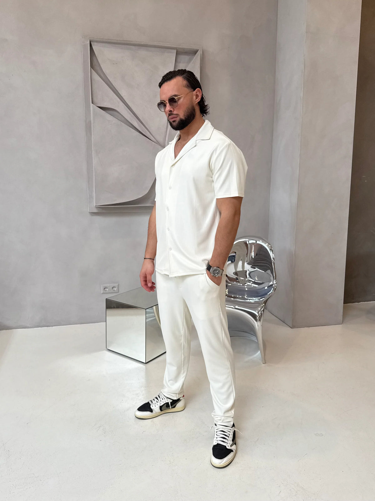 Ensemble Namaskar Blanc